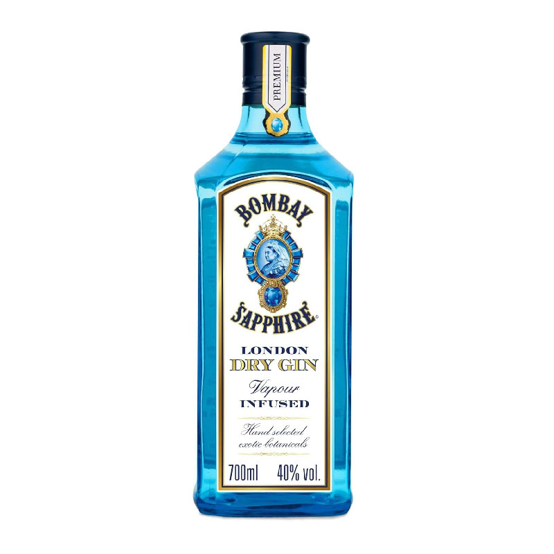 Bombay sapphire london dry gin 750ml bottle for a house party