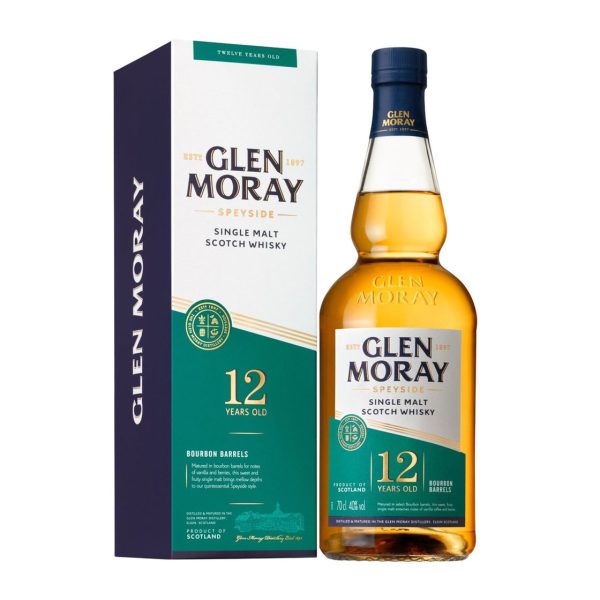 Glen moray 12 years speyside single malt [700ml]