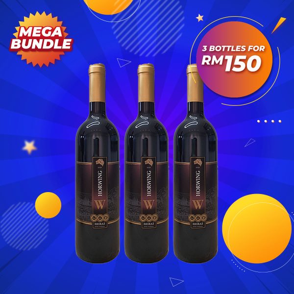 Mega big bundle - horwing shiraz 2019 [750ml] x 3