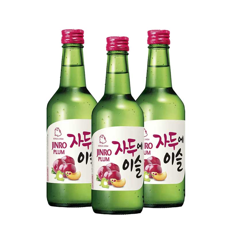 Jinro soju 360ml x 3 bundle available at mr. Chow malaysia