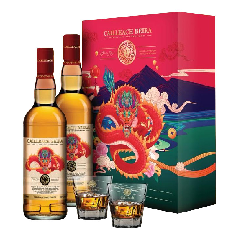 Cailleach beira twin pack cny 2024 [2 glass] [700ml]