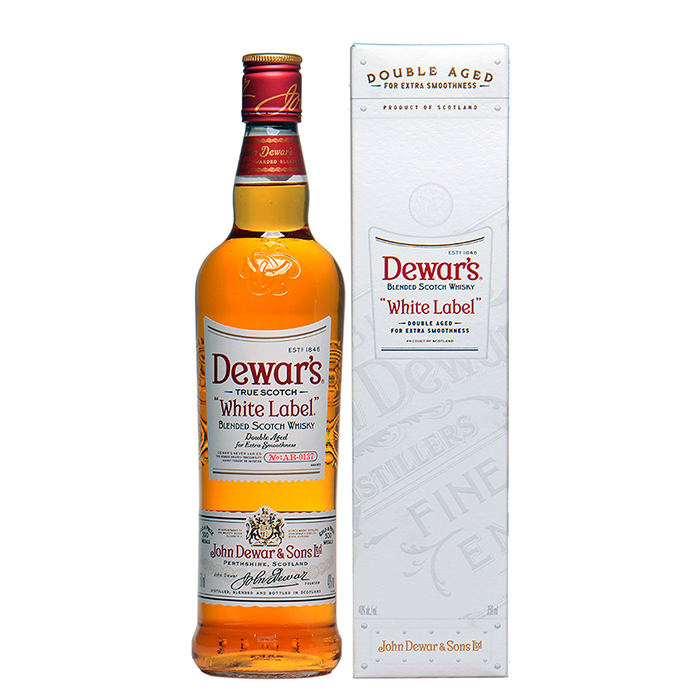 Dewar's white label blended scotch whisky 750ml, best budget highball whisky