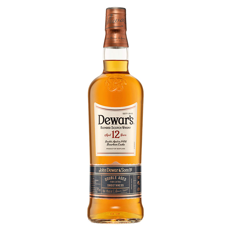 Dewar's 12 years blended scotch available at mr. Chow malaysia