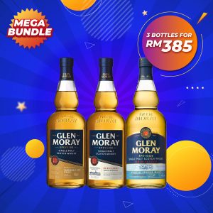 Mega Big Bundle - Glen Moray Bundle Speyside Single Malt Scotch [700ML] x 3