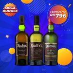 Mega Big Bundle - Ardbeg bundles Irish Single Malt [700ML] x 3