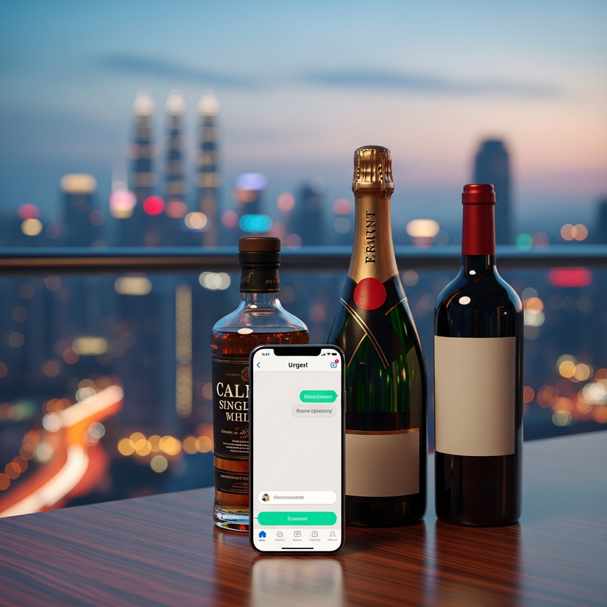 Ordering alcohol for legal home delivery in kl and selangor by phone