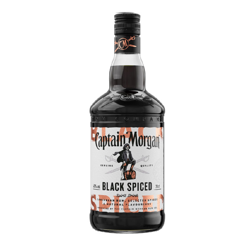 Captain morgan black spiced rum [1000ml] available at mr. Chow malaysia