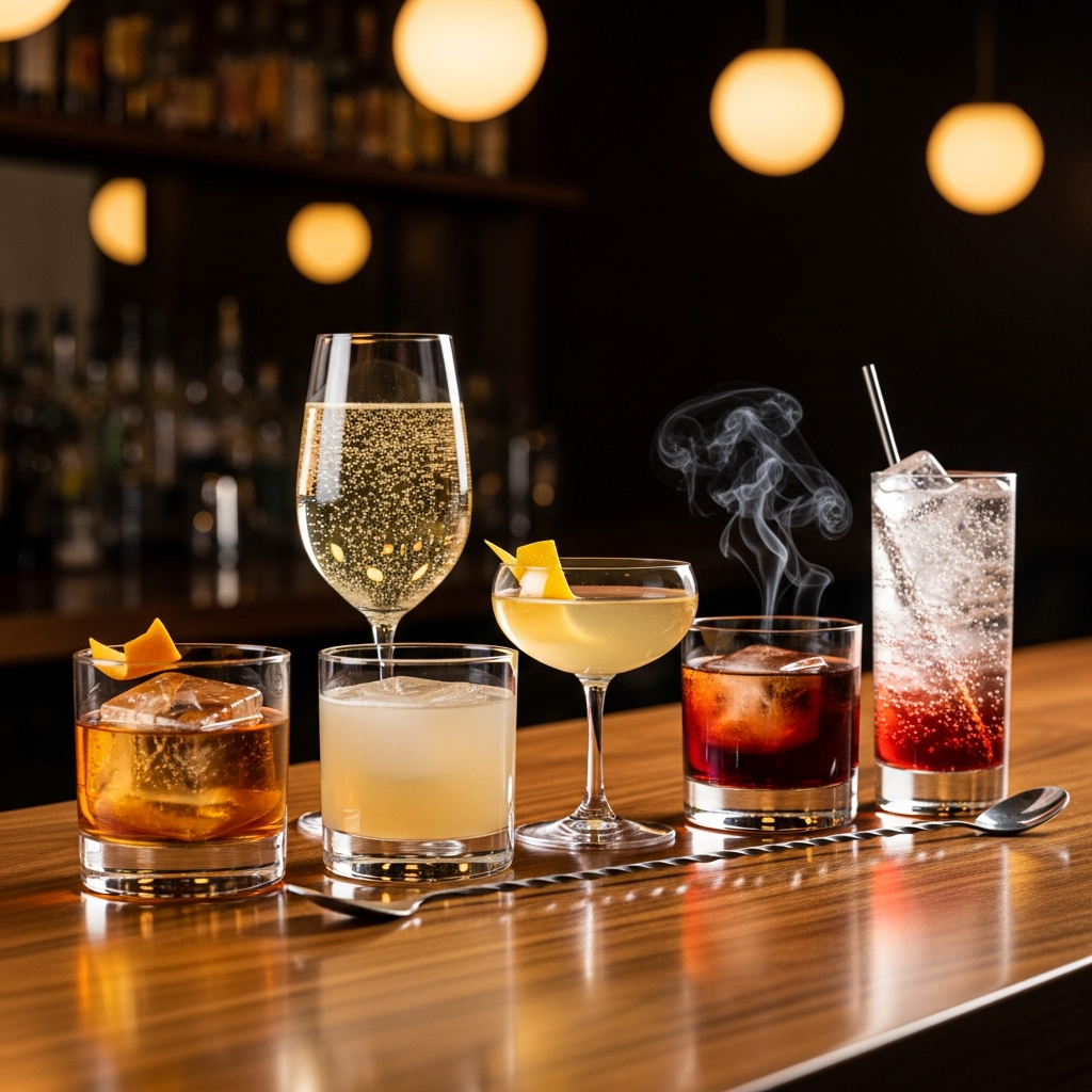 Negroni variations lineup: boulevardier, sbagliato, white negroni and more
