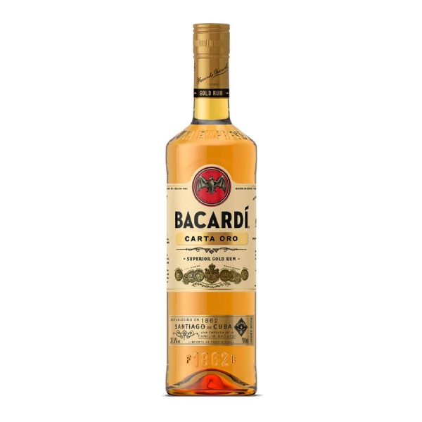 Bacardi carta oro rum [750ml]
