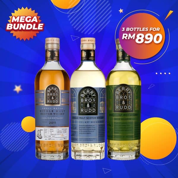 Mega big bundle - berry bros. & rudd bundle single malt [700ml] x 3