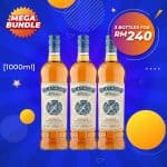Mega Big Bundle - Claymore Blended Scotch Whisky [1000ML] x 3