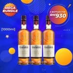 Mega Big Bundle - Glenfiddich 15 Years Single Malt Scotch [1000ML] x 3