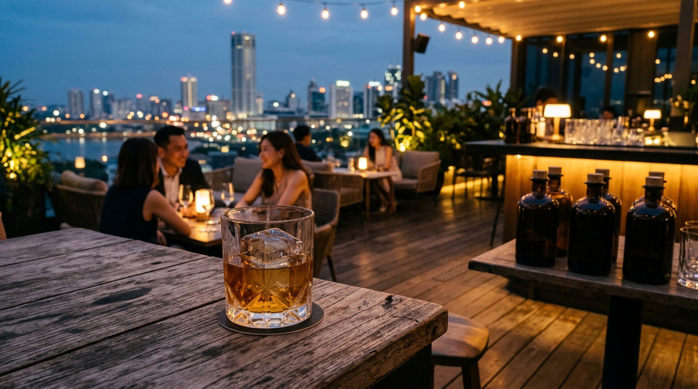 Where johor bahru drinks: whisky bars, rooftop lounges and home pours