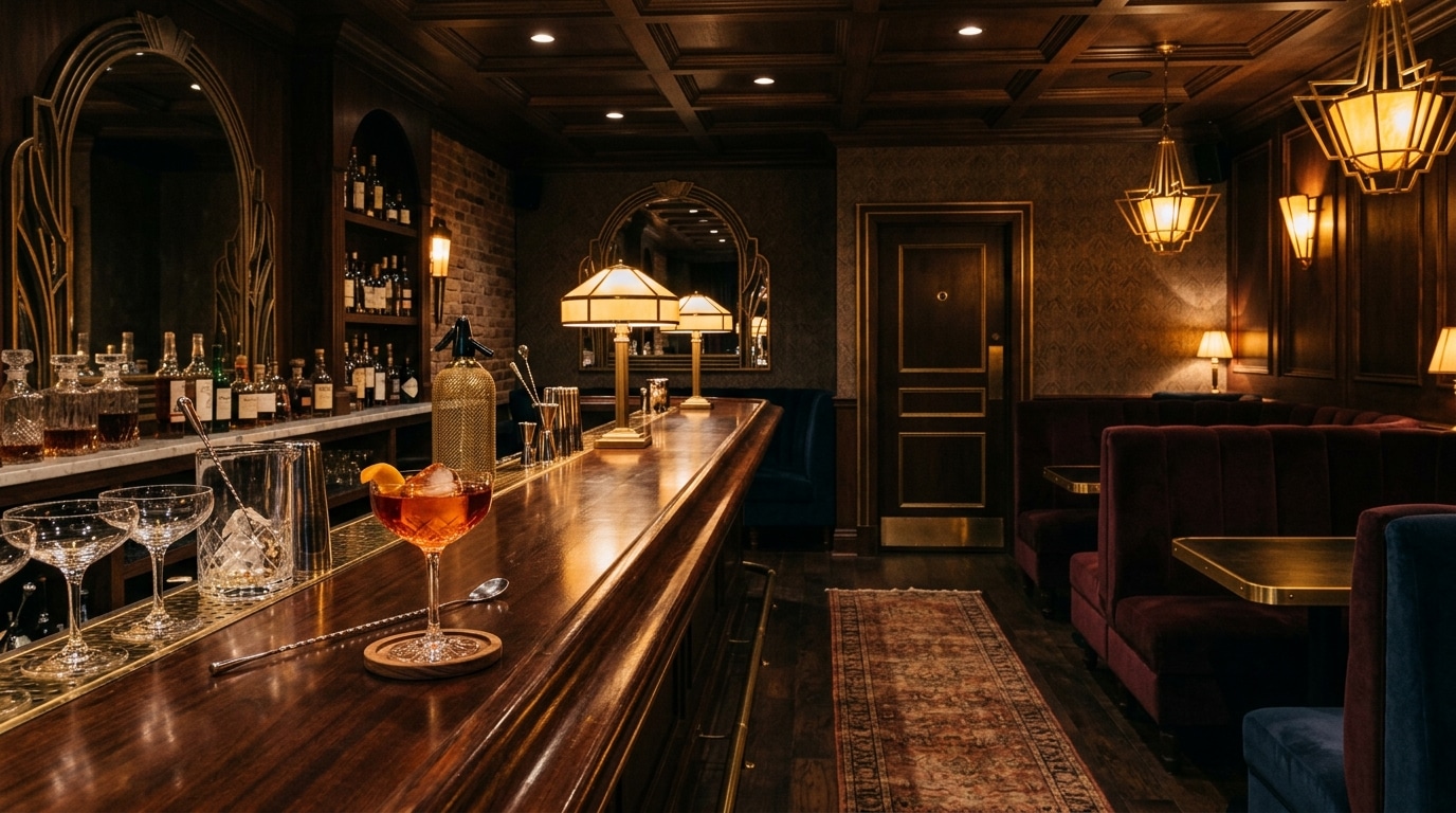 Atas speakeasy, a bar in ipoh, perak