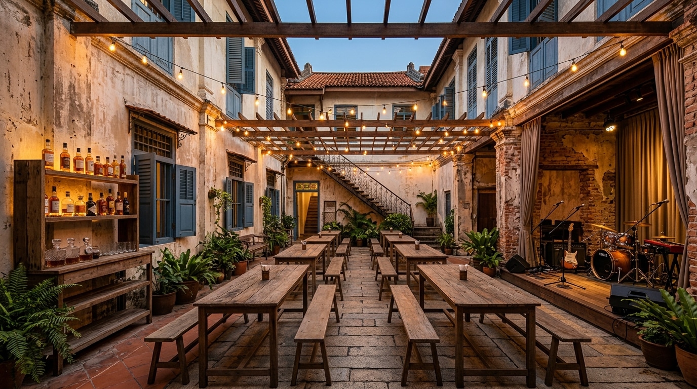 Bricks & barrels, a bar in ipoh, perak